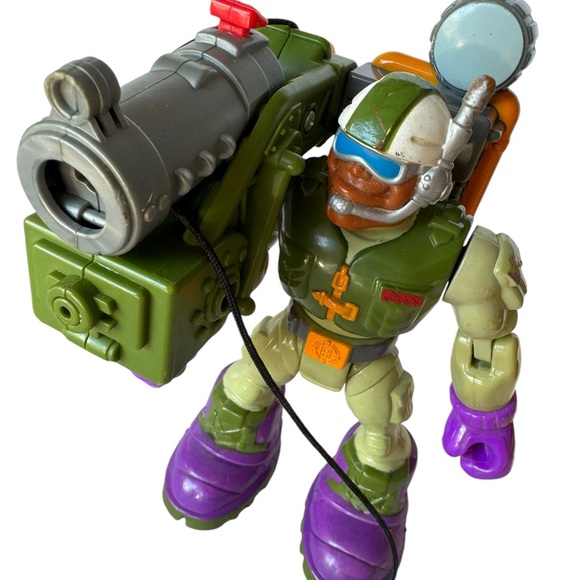 3 Fisher Price Rescue Heroes Rock Miner w/ Backpack Action Figure Mattel - Picture 5 of 8